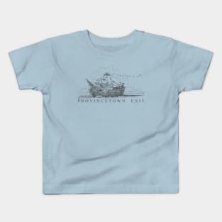 Provincetown Exit Kids T-Shirt